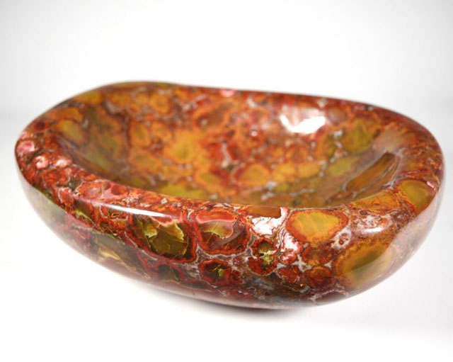 King Cobra Orbicular Jasper Bowl