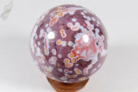 Orbicular Jasper Sphere