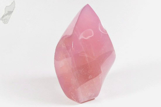 Rose Quartz Flame Shape