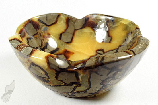 Yellow Septarian Bowl