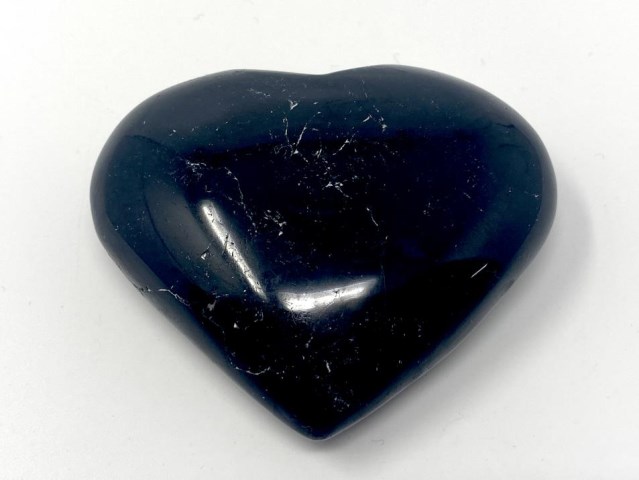 Black Tourmaline Heart