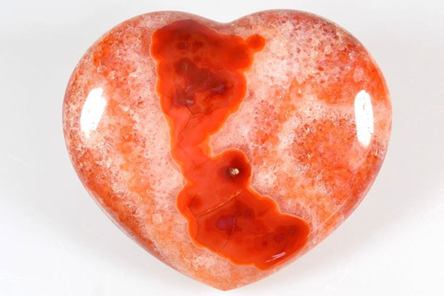 carnelian heart