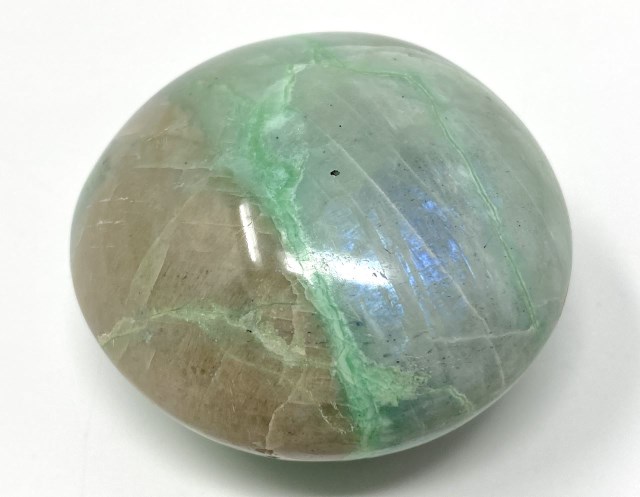 Green Moonstone Pebble