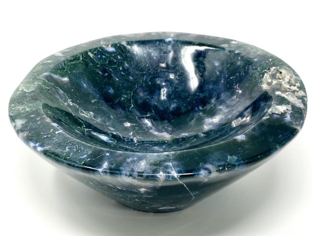 Moss Agate Bowl