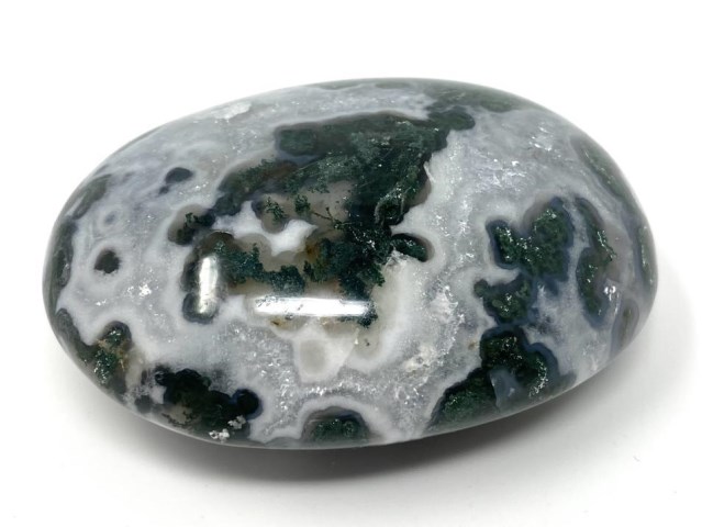 Moss Agate Pebble