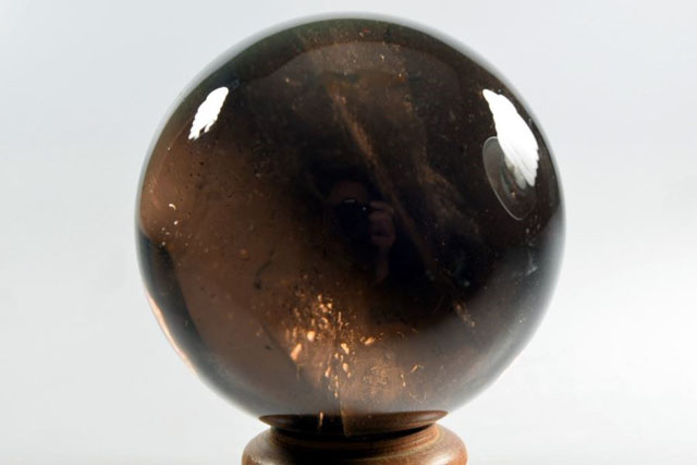 smoky quartz sphere